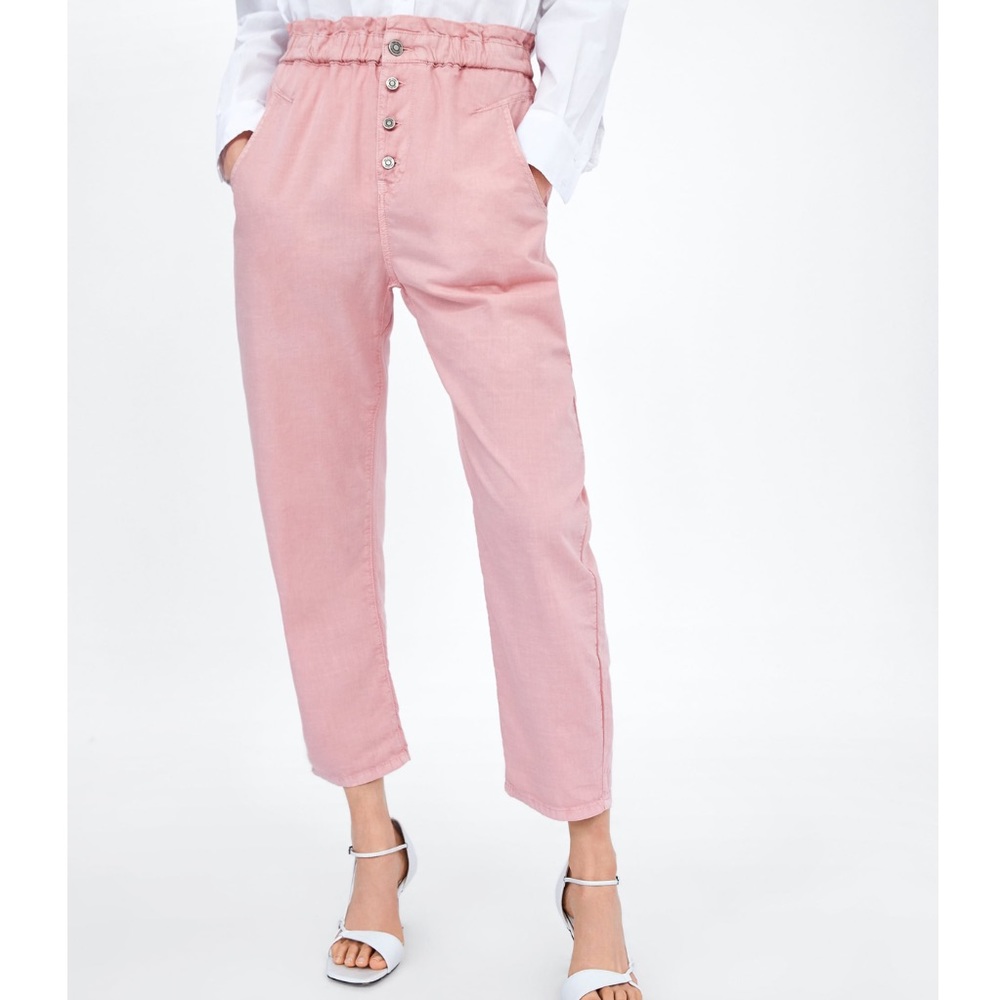 Zara Baggy Pants with Buttons